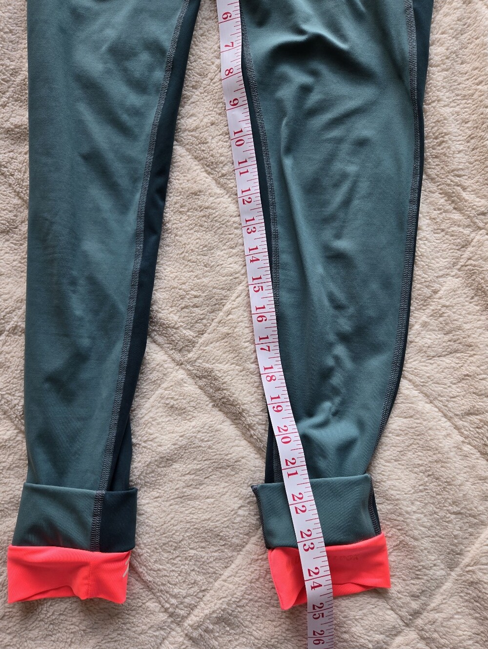 Rapha Commuter Leggings Women's Size Small Green Color cycling - Picture 12 of 14